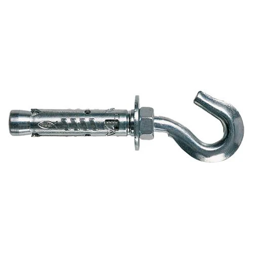 TASSELLO ACCIAIO CON GANCIO 'TA M-G' 'TA M10G' Ø 15 x 69 mm - M10 x 77
