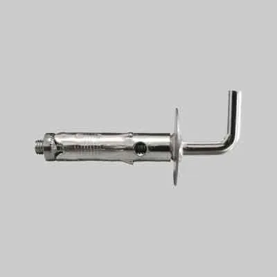 TASSELLO ACCIAIO GANCIO MEDIO 'FUA-GM' M5 mm 9x40. Prezzo per Pezzo.