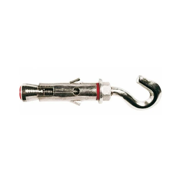 Tassello Ancorante Acciaio con Gancio MLM G6 ØxL. 12x45 mm M6 100 Pz