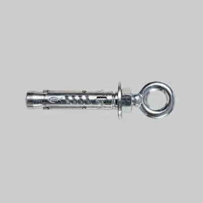 TASSELLO CON OCCHIOLO 'TA M-O' TA M6 O - Ø 10x49 mm - vite M6x56 mm. Prezzo per Pezzo.