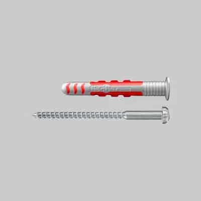 TASSELLO CON VITE 'DUOSEAL' Ø 6x38 mm - vite 4,5x60 mm. Prezzo per Pezzo.
