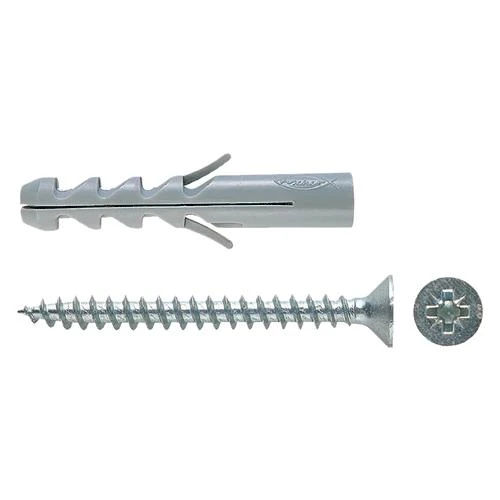 TASSELLO NYLON CON VITE 'SV' 'S8V' Ø 8 x 40 - vite 5x50 mm