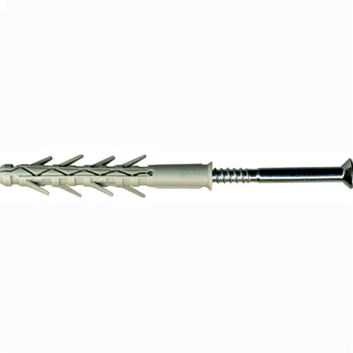 TASSELLO NYLON Prolungato ND 8x120 mm VITE TORX con 4 ALETTE Conf. 50 Pz