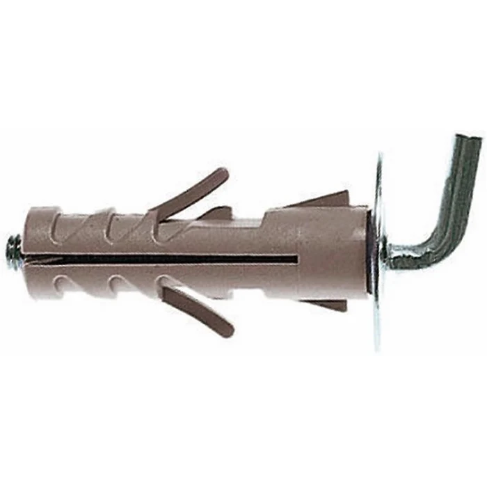 Tassello Tasselli Nylon Gancio Corto Maurer art.MB110 ØxL.12x45 mm 75Kg 100Pz
