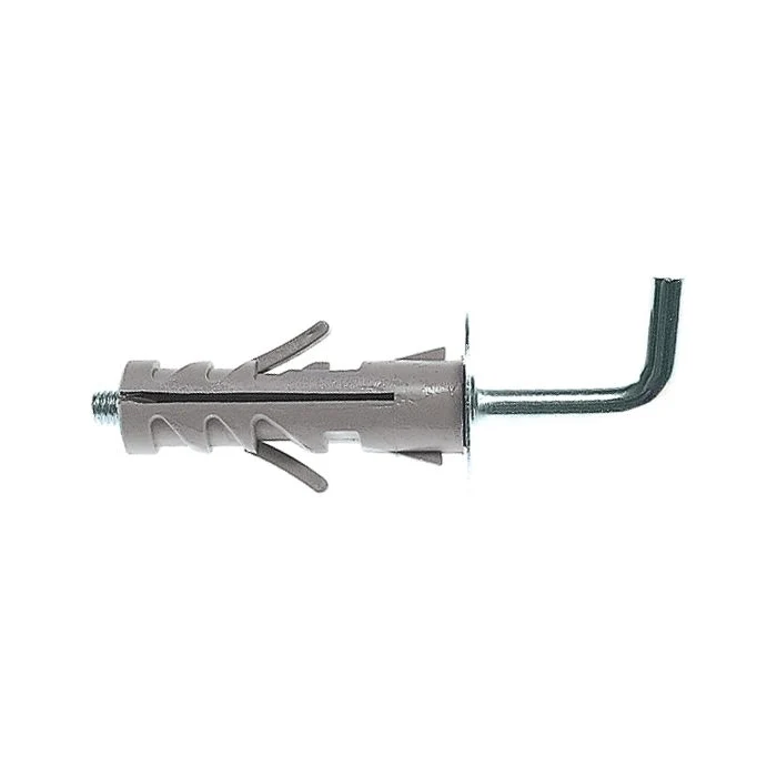 Tassello Tasselli Nylon Gancio Lungo Maurer art. MB103 ØxL.9x38 mm 15Kg 100Pz