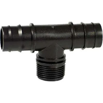 TEE FILETTATA MASCHIO BASSA PRESSIONE Ø mm 20x1/2"x20 pz. 4. Prezzo per Pezzo.