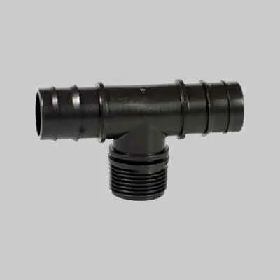 TEE FILETTATA MASCHIO BASSA PRESSIONE Ø mm 20x3/4"x20. Prezzo per Pezzo.