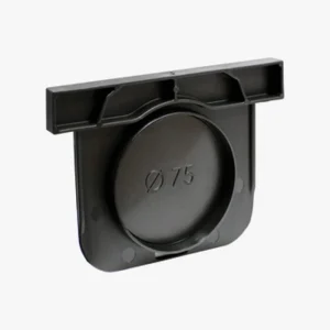TESTATA PER CANALETTA ABS H. 7,5 PPR 100x13