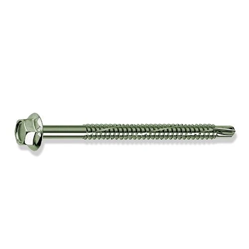 Tirafondo Autoperforante Per Ferro '943' Mm 6,3 X 80 Conf. 100 Pz