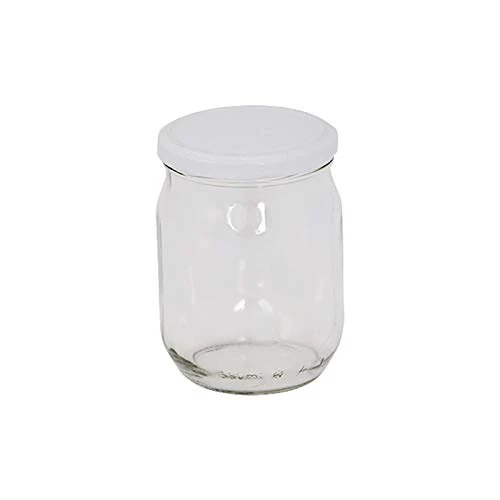 Vaso Vetro Per Alimenti Tipo 'Fresco Std' Completo Di Tappo. Contenitore Realizzato Vetro Cee, Adatto Per La Conservazione...