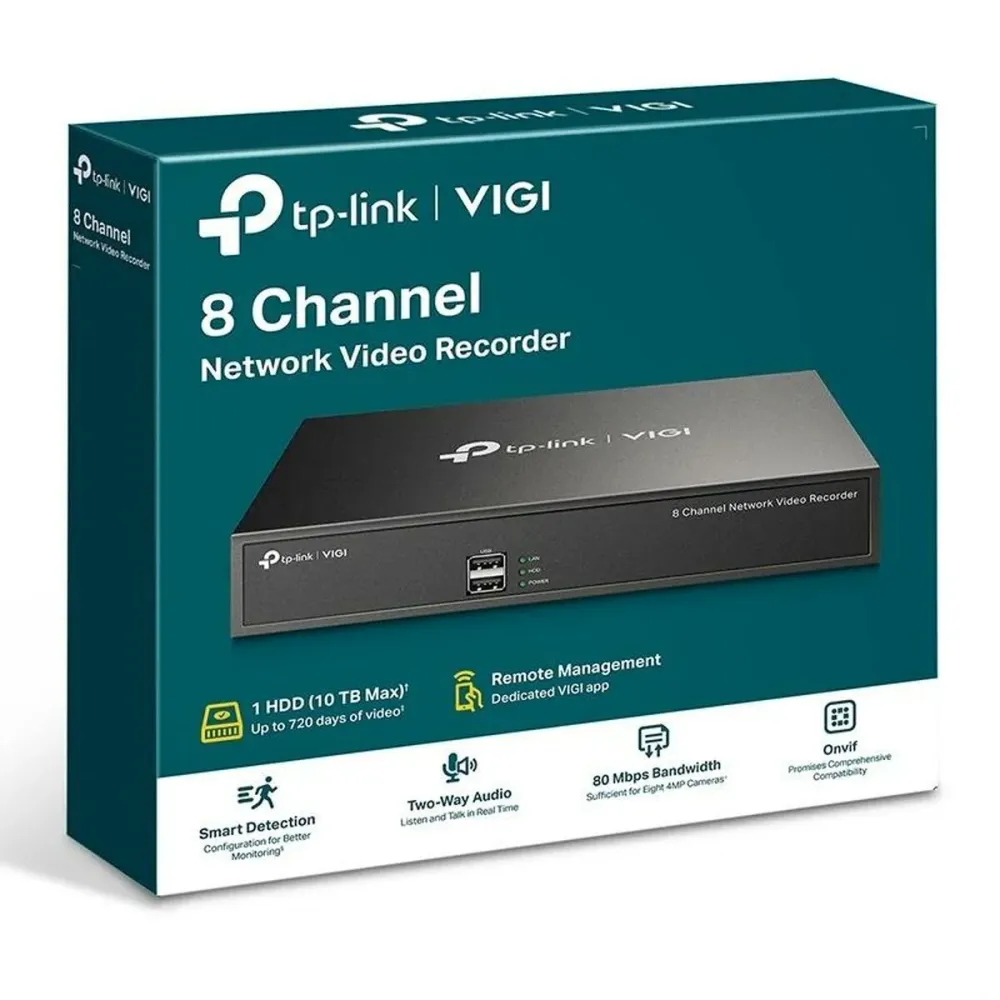 Videoregistratore Rete TP-Link VIGI NVR1008H