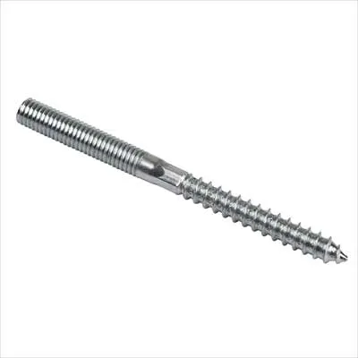 VITE DOPPIO FILETTO mm 8x80 - pz. 10. Prezzo per Pezzo.