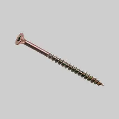 VITE PER LEGNO TSP FILETTO PARZIALE BRONZATA mm 5,0x70/45. Prezzo per Pezzo.