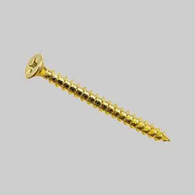 VITE PER LEGNO TSP OTTONATA mm 4,5x25. Prezzo per Pezzo.