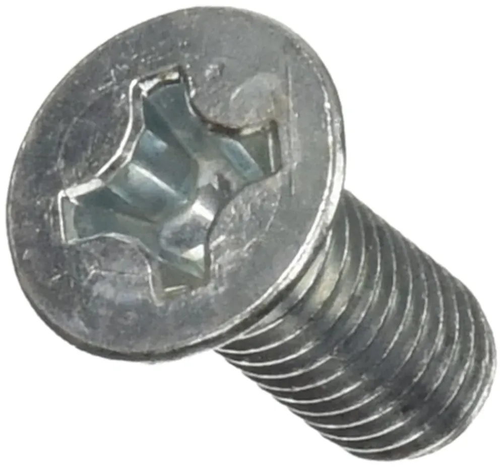 Vite Per Metallo 'Tsp' Acciaio Zincato. Norme Uni 7688. Testa Svasata Piana Croce. Passo Ma. Blister.