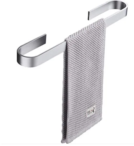 WANDOM Portasciugamani Bagno Punzonatura Singola Barra Bagno Portasciugamani Asta Appendiabiti Portasciugamani Creativo Ap...