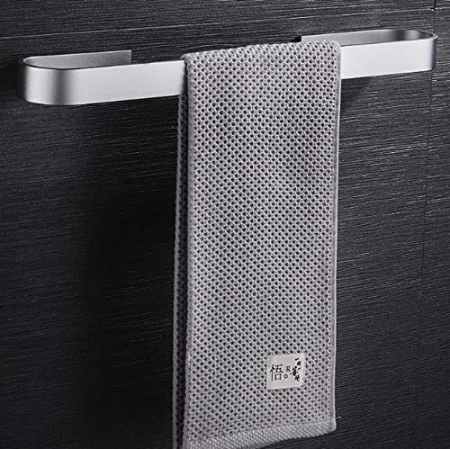 WANDOM Portasciugamani Bagno Punzonatura Singola Barra Bagno Portasciugamani Asta Appendiabiti Portasciugamani Creativo Ap...
