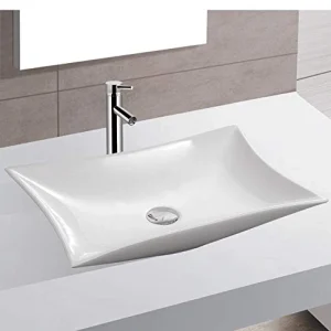 Lavabo ceramica 56,5 x 38 x 11 cm warenplus