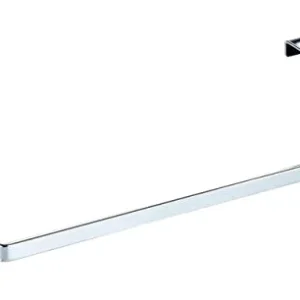 WENKO Portasciugamani per porta Lenta cromo 25 cm - Portasalviette, Metallo, 25 x 6.5 x 7 cm, Argento lucido