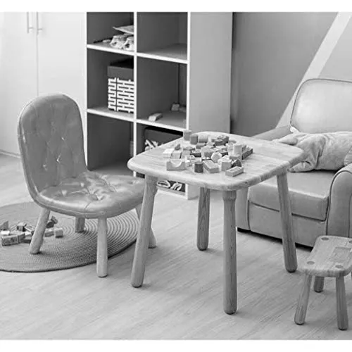 WGEMXC Sedia, Sedia da Ufficio Casa, Sgabello Sgabello Legno Massello Tavolo da Toeletta per Bambini Sedia Piccola Sedia d...