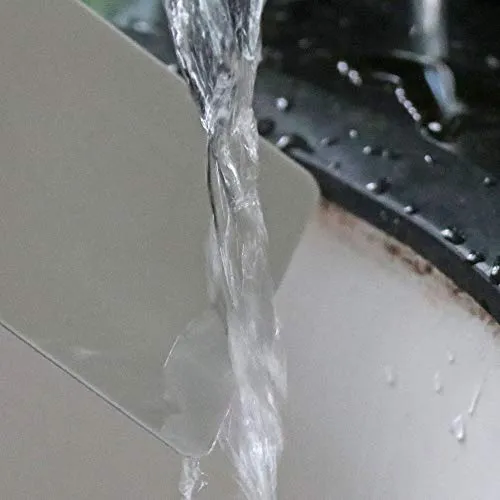 Winbang Titolare del tovagliolo acciaio inossidabile bagagli Mensola di carta con speciale senza saldatura fibbia, argento