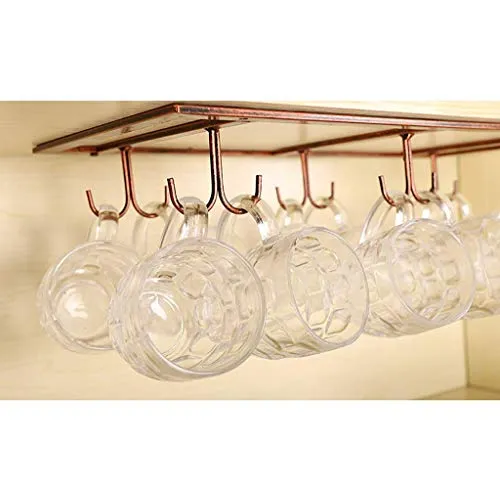 WLABCD Cremagliera Del Vino Casa Home Red Holder Vino Glass Rack Ristorante Bar S, Supporto Tazza Appeso Armadio Vino Capo...