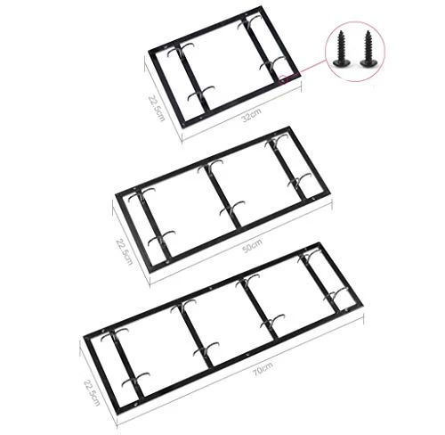 WLABCD Cremagliera Del Vino Casa Home Red Holder Vino Glass Rack Ristorante Bar S, Supporto Tazza Appeso Armadio Vino Capo...