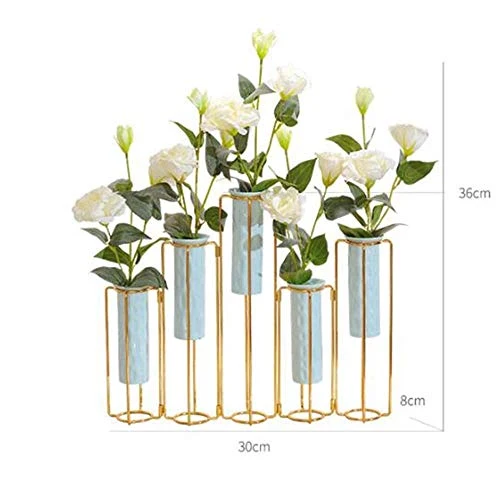 WLABCD Cremagliera Del Vino Home Red Holder Vino Glass Rack Ristorante Bar Stand Pianta, Nordic Style Ornamenti Ornamenti...