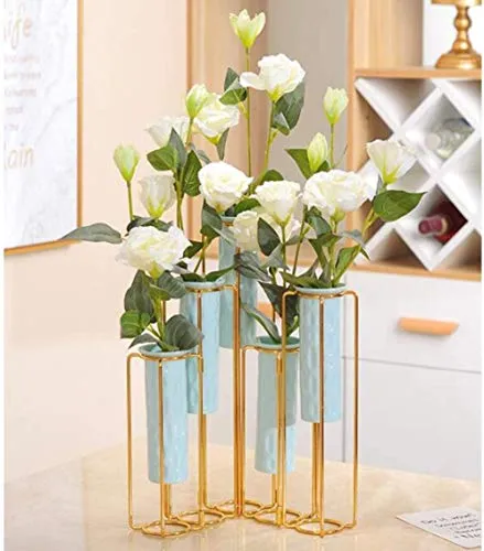 WLABCD Cremagliera Del Vino Home Red Holder Vino Glass Rack Ristorante Bar Stand Pianta, Nordic Style Ornamenti Ornamenti...