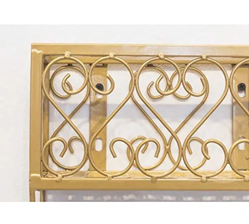 WLABCD Cremagliera per Vino Home Home Red Holder Vino Glass Raddrizzatore Ristorante Bar S, con Shees And Calice Porta Vet...