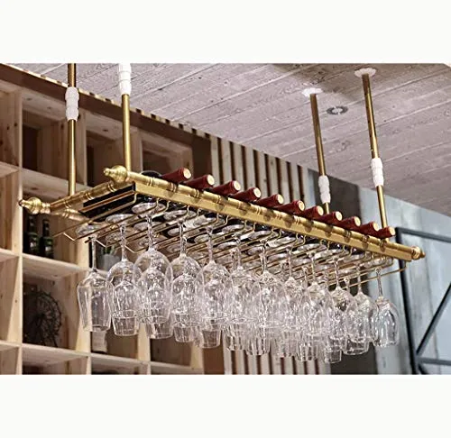 WLABCD Portabocchio per Vino Home Red Holder Ristorante S, Portabicchieri Di Vino Padre Sottosopra Casa Domestico Decorazi...