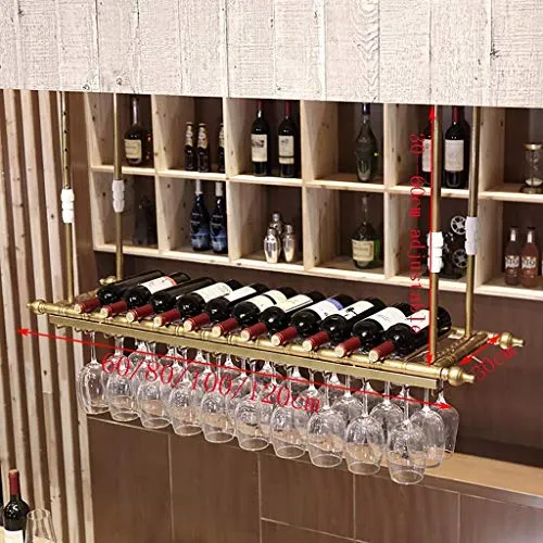 WLABCD Portabocchio per Vino Home Red Holder Ristorante S, Portabicchieri Di Vino Padre Sottosopra Casa Domestico Decorazi...