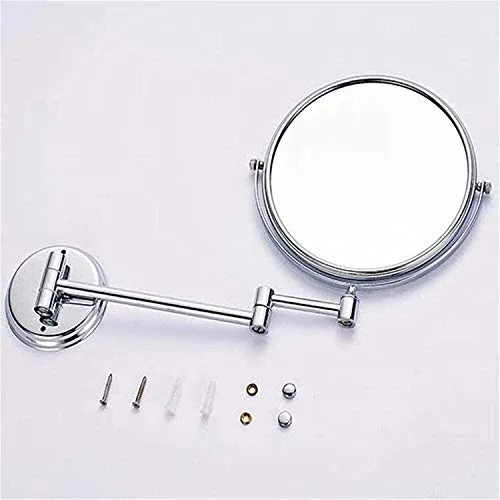 WQERLC Specchio Parete, Specchio Di Bellezza per il Bagno - Specchio da Parete per Bagno Dell'Hotel - Doppio Specchio Ingr...