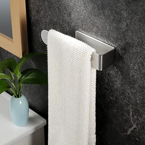 YIGII Portasciugamani Adesivo - Anello Porta Asciugamani Acciaio Inox Porta Salviette per Bagno e Cucina
