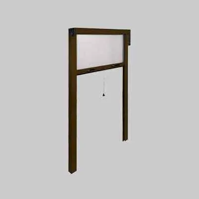 ZANZARIERA AVVOLGIBILE VERTICALE 250 cm 140x250 - col. avorio. Prezzo per Pezzo.