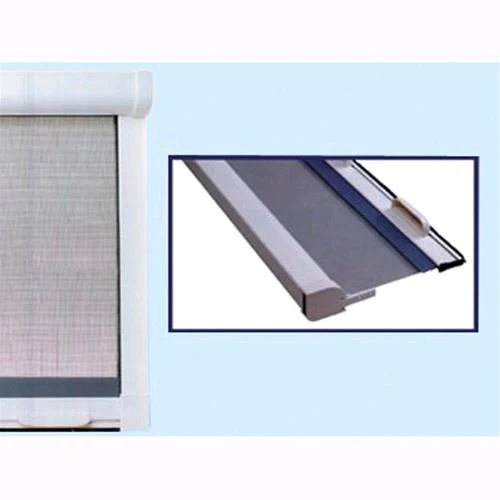 Zanzariera Rullo Stop Inset Finitura Bronzo Alluminio 140x170 Cm