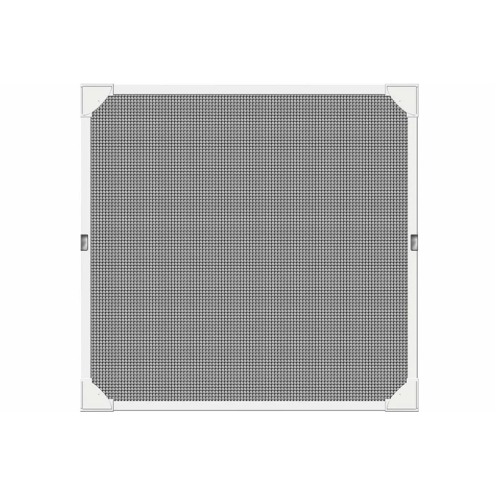 Zanzariera Schellenberg Magnetico Con cornice Fibra di Vetro Bianco (100 x 120 cm)