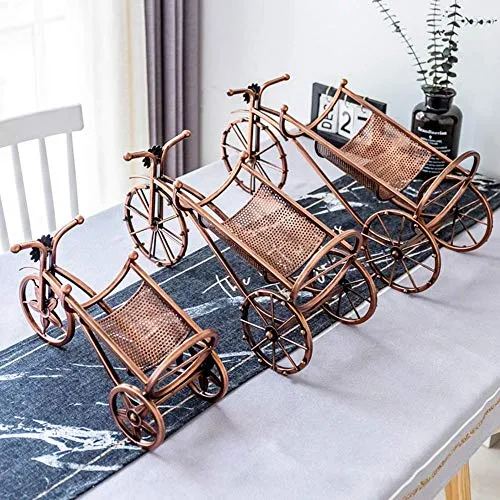 Portabottiglie singolo ferro, portabottiglie decorativo da pavimento per carrozza romana, decorazione di mobili/ / 33.5×12...