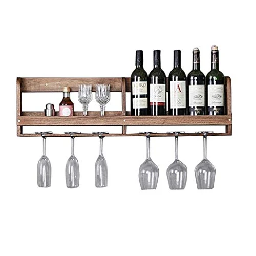 ZYLZL Portabottiglie, Bar, Ristorante, Appeso, Portabicchieri da Vino, Portabottiglie Portabottiglie da Vino Appeso 5 Ripi...