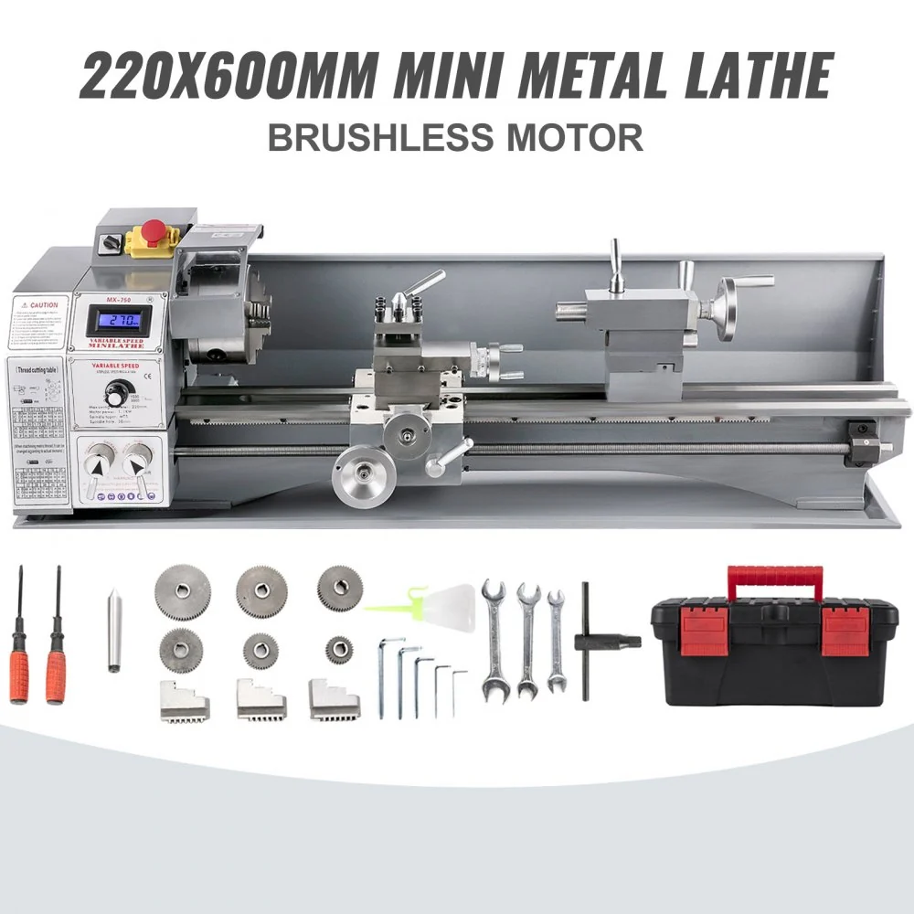 Torno de Metal (1100W 220x600mm)