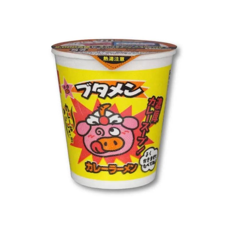 Oyatsu Butamen Noodles Istantanee Ramen - Curry