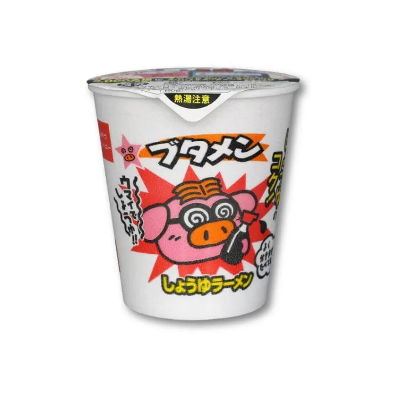 Oyatsu Butamen Noodles Istantanee al Ramen - Salsa di Soia