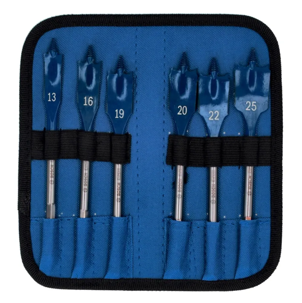 Bosch EXPERT SelfCut Speed Set di Mecchie spada 13 / 25 mm - 6 pz. ( 2608900333 ) per legno Bosch Professional