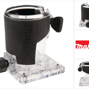 Modulo per fresa per bordi Makita 6 / 8 mm per frese multifunzione DRT50/RT0700C ( 199089-4 ) trasparente