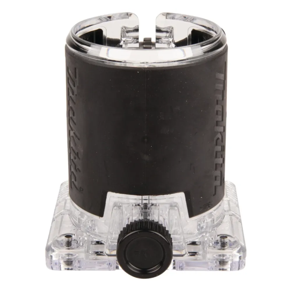 Modulo per fresa per bordi Makita 6 / 8 mm per frese multifunzione DRT50/RT0700C ( 199089-4 ) trasparente