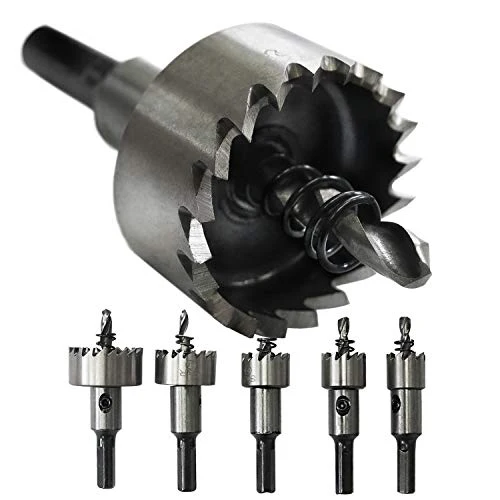 S&R Seghe tazza Metallo HSS per Acciaio Cobalto / Set di 5 frese...