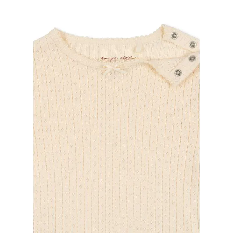 Bottone Pressione Anticorrosione Konges Sløjd Minnie Body - GOTS - Crema di burro