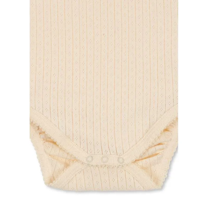 Bottone Pressione Anticorrosione Konges Sløjd Minnie Body - GOTS - Crema di burro