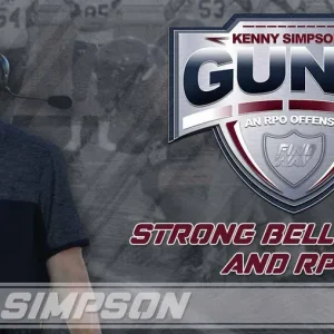 Bottone Pressione per Cinghie Coach Simpson`s Gun T RPO offense - Durativo Belly Series