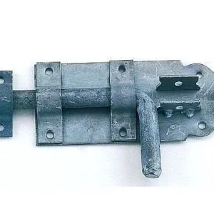 Bullone grendel Growi zincato 10085260 con Anello di Rinforzo